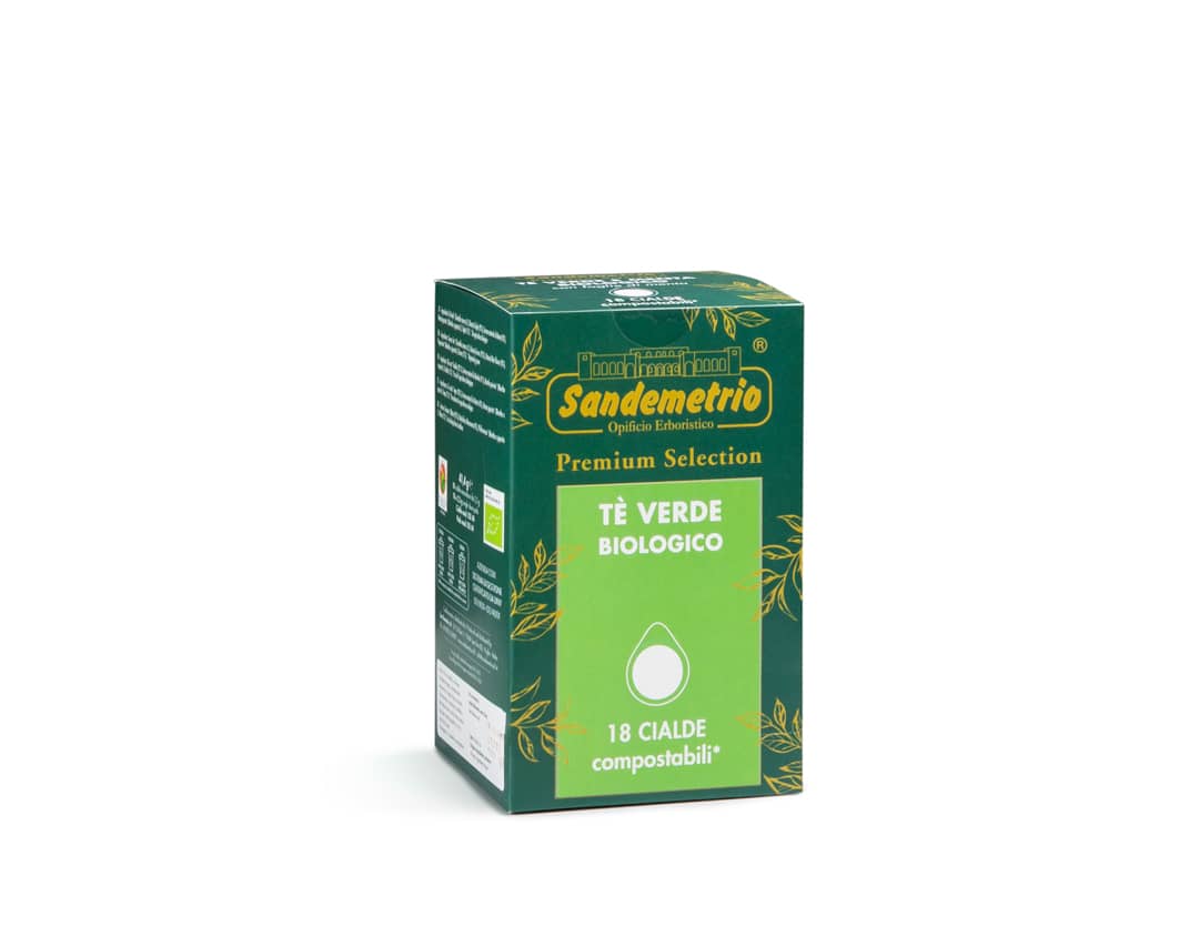 Tè verde Bio - 18 cialde
